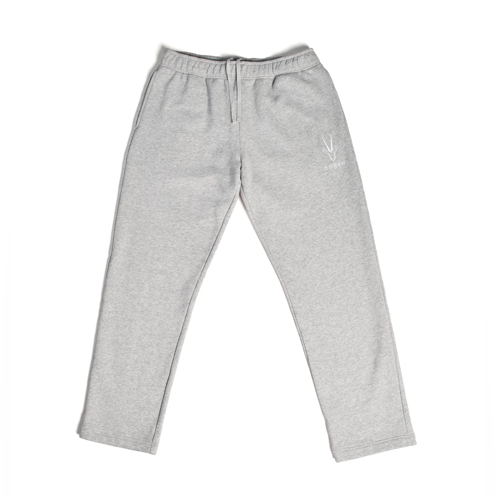 Heather Grey Drawstring Sweatpants