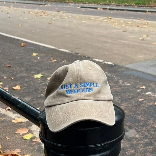 Beige 'Simple Bedouin' Cap