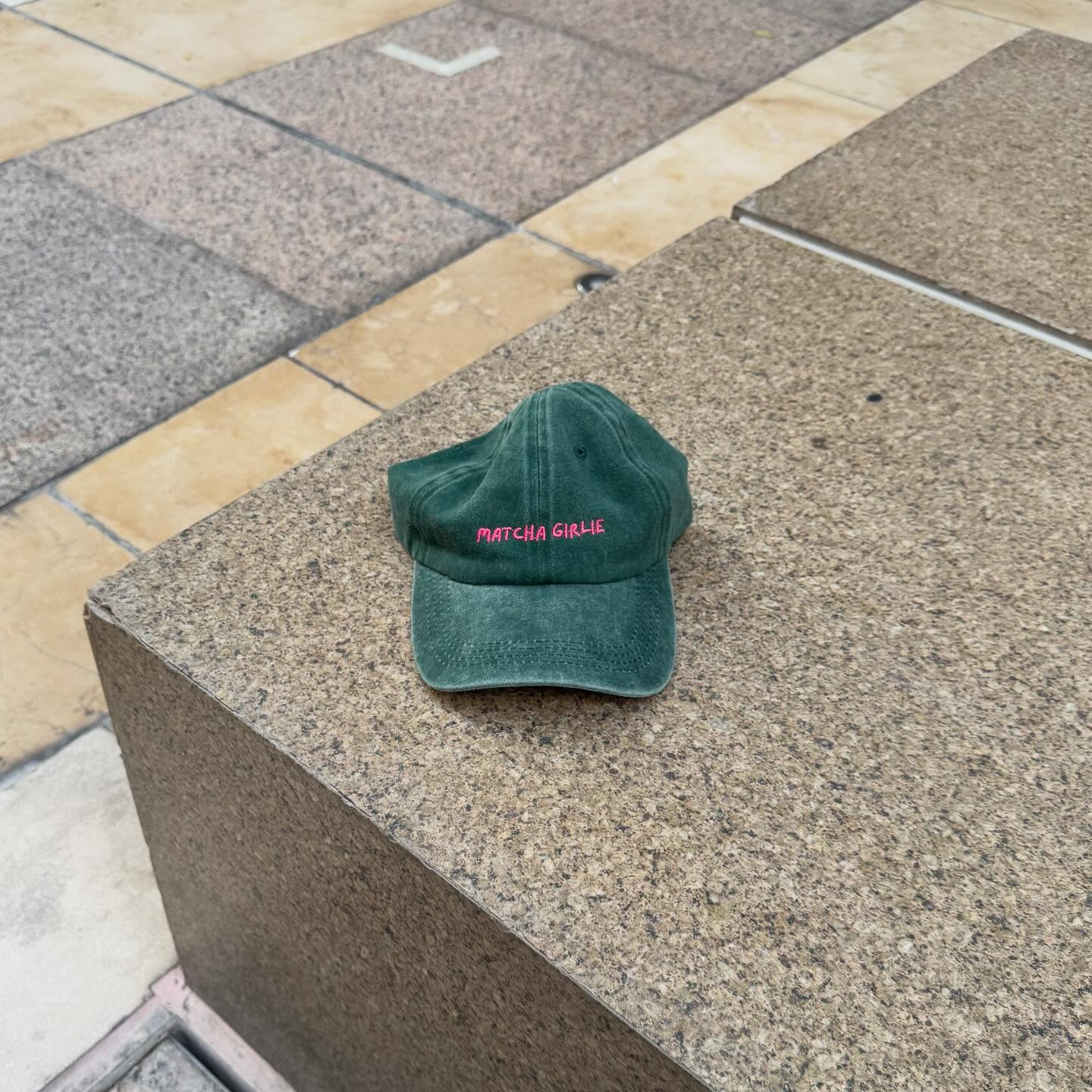 Green 'Matcha Girlie' Cap